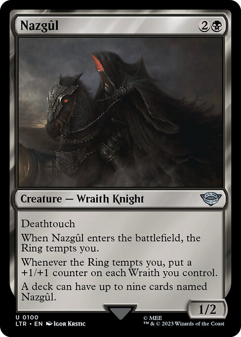 Nazgûl The Lord of the Rings- Tales of Middle-earth